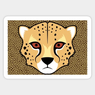 Beautiful Animal Print with a twist Sticker